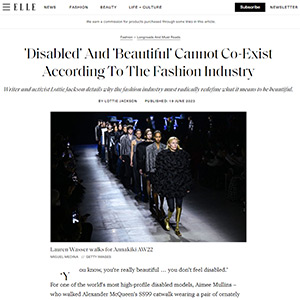 Elle article